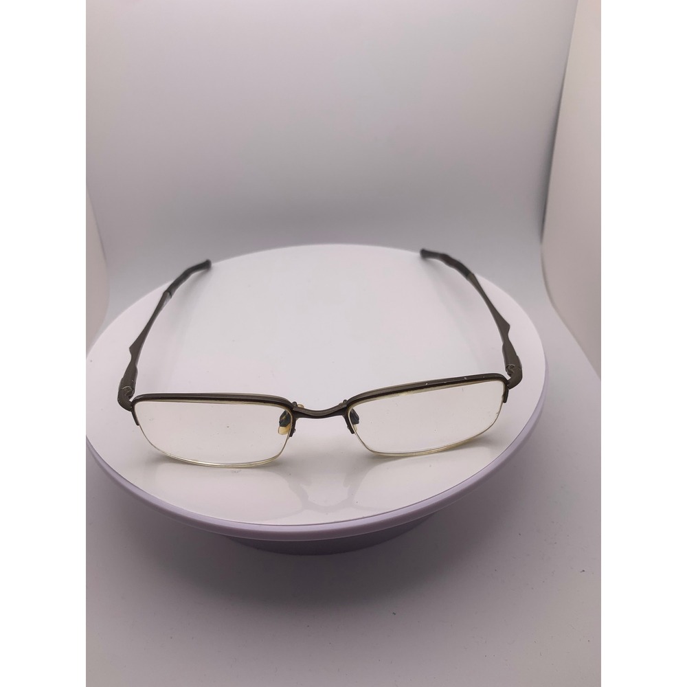 Oakley Clubface Glasses Pewter OX3102-0352 Rectangular Semi Rimless Frames Only